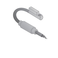 CANFIELD CYLINDER SWITCH&lt;BR&gt;ELECTRONIC, NPN 6-24VDC, LED, M8 QUICK DISC. (DOVETAIL)
